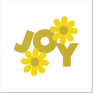 Joy (yellows) Posters and Art